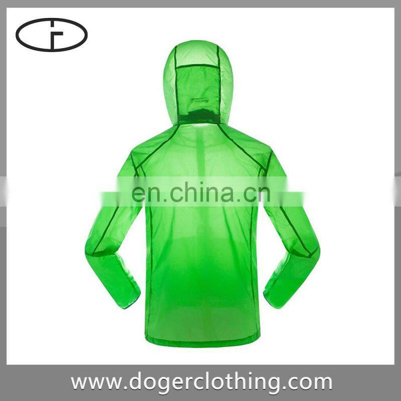 Trade assurance supplier color long sleeve hooded jacket running man