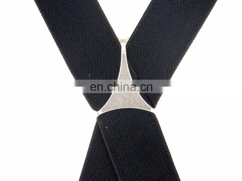Top high quality X Style Various colors elastic suspenders for boys and girls