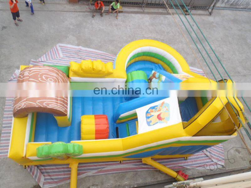 hot selling inflatable combo games/inflatable slide with bouncer for children