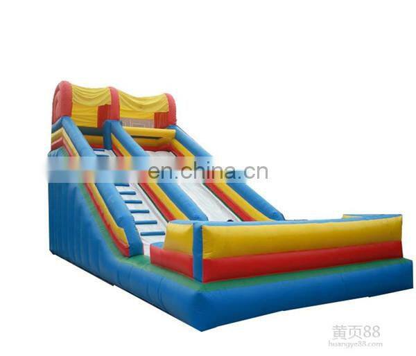 Commercial inflatable slide bouncer combo with house