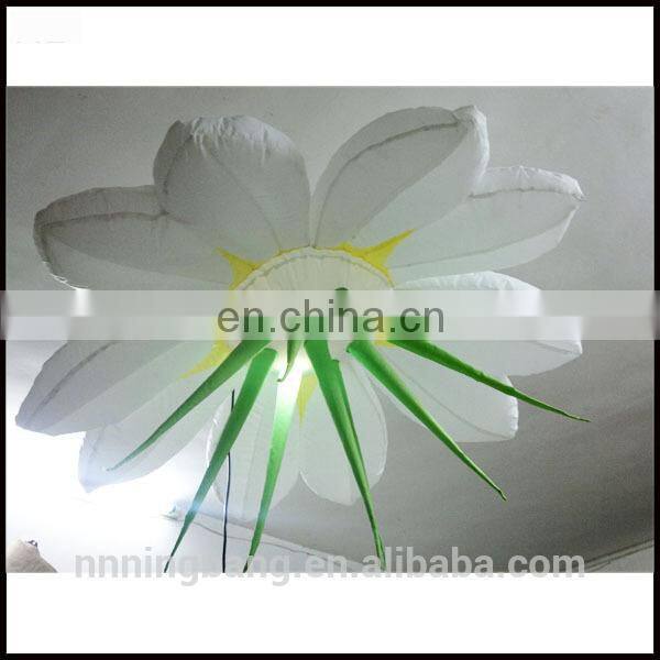 2018 hot sale diameter1.5m inflatable flower for wedding decoration
