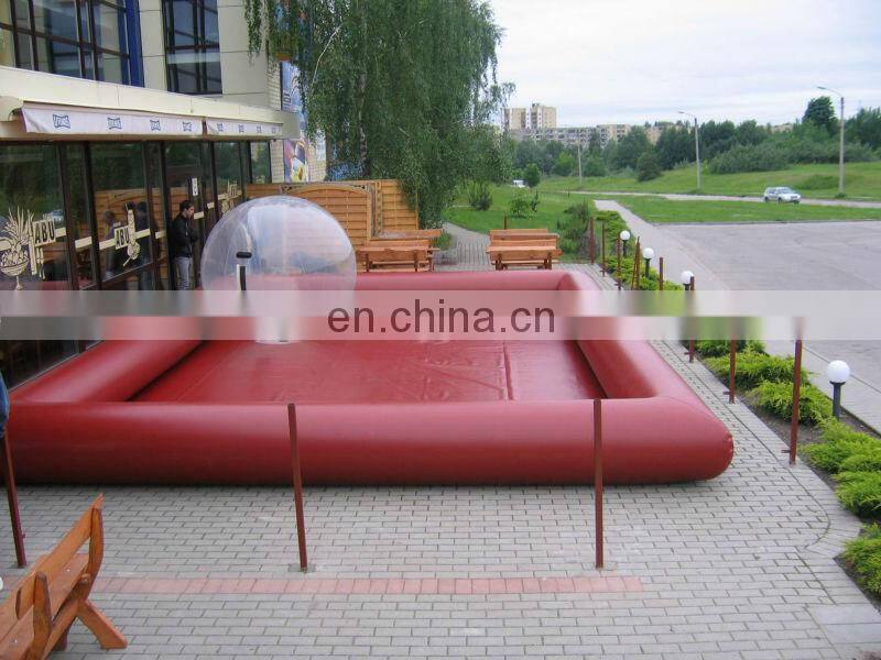 Commercial inflatable pools for water balls
