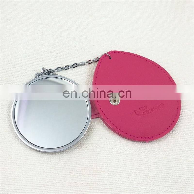 Newest popular fashion metal girls cosmetic mirror