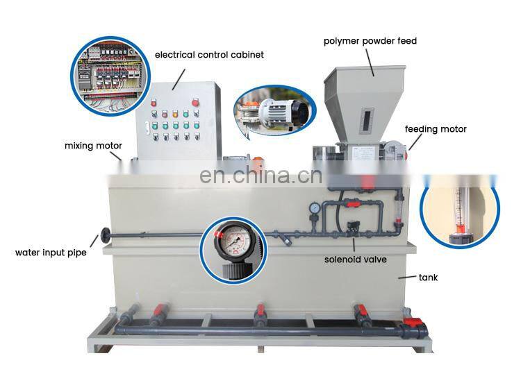 automatic PP chemical dosing machine for water treatment