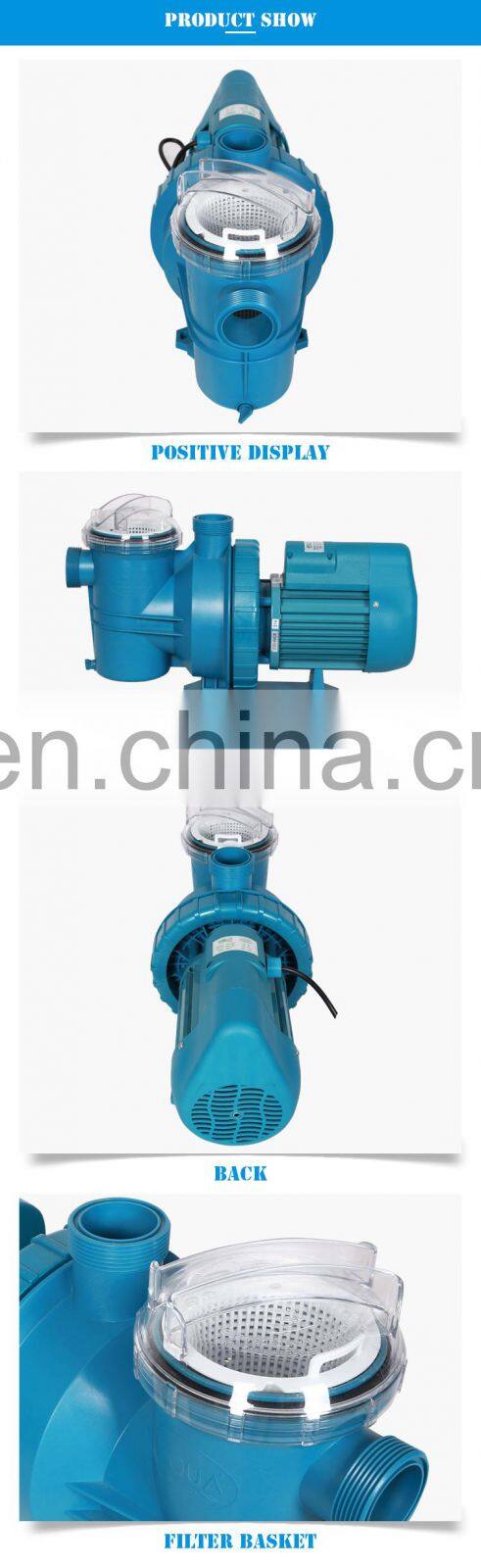 1HP Pump Above Ground Swimming Pool Filter 220v Electric Swimming Pool Filter Pump