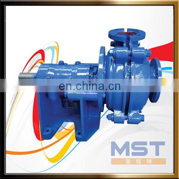 High density slurries 27% chrome white iron horizontal liquid transfer pump for dredging