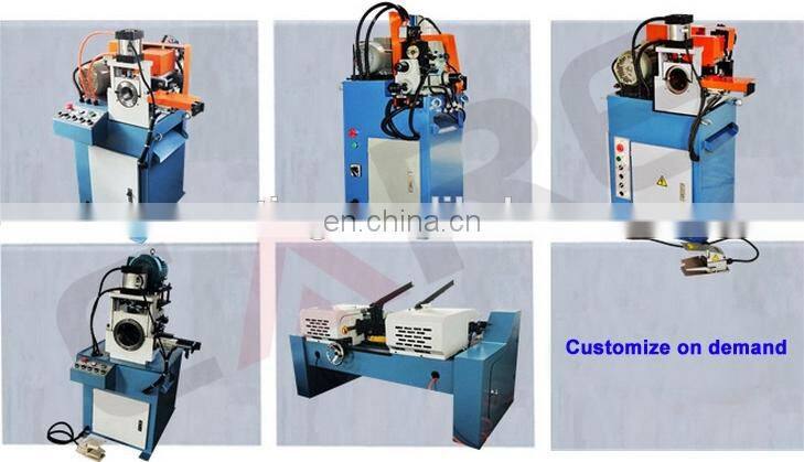 Quality guarantee rebar chamfering machine plant for outside angle bevelling with fast speed