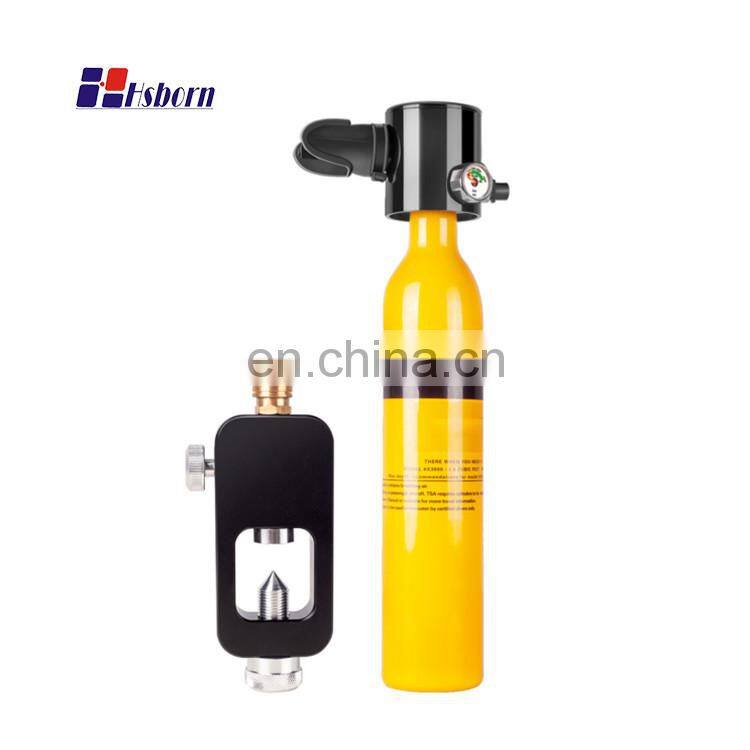 Mini Diving Equipment Oxygen Diving Tank Mini scuba supports Diving for 5 to 10 mins
