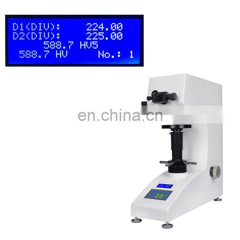 HV1000 Micro vickers Hardness Tester rockwell brinell vickers hardness tester microhardness