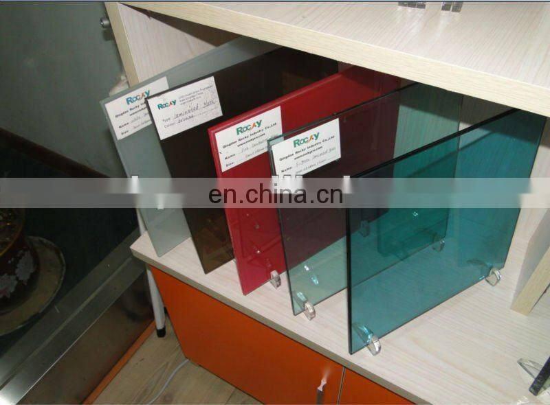 Best 6-60mm tempered glass for train and car and boat high quality boat glass