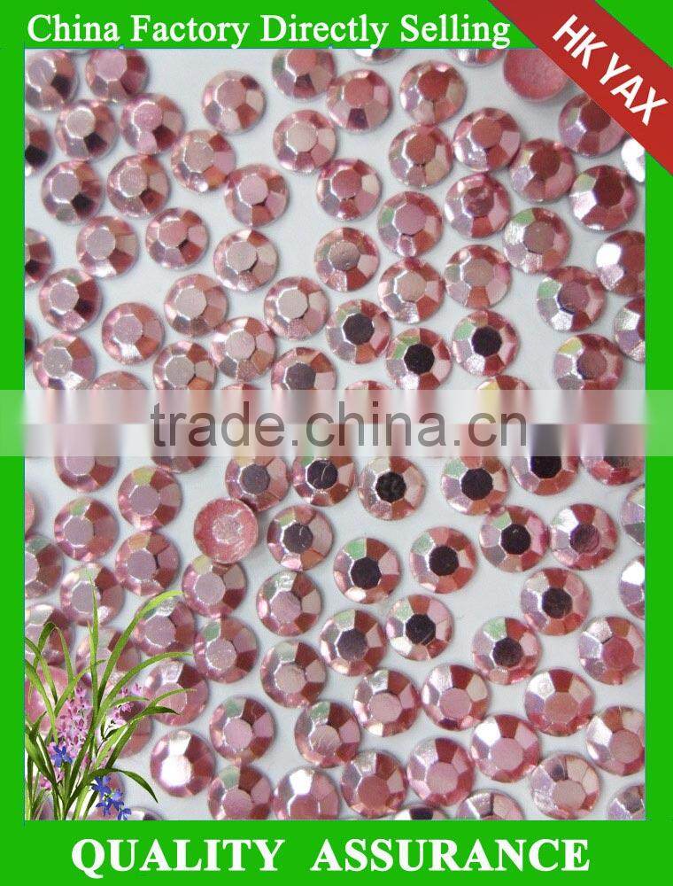 X0701 hot fix rhinestud aluminum ,hot fix aluminum rhinestud GARMENT accessories,hot fix rhinestud