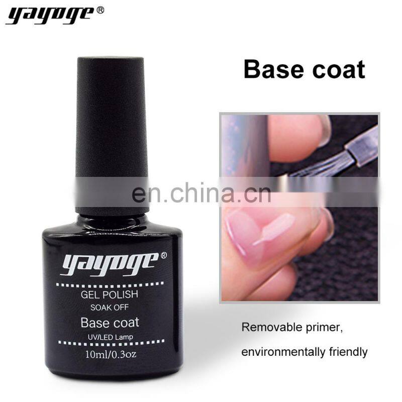Yayoge High Quality Gel Matte Top Coat No Wipe Gel Top Coat For Wholesale Polish Gel