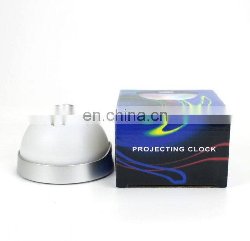 2019 new style easy carrying magic beauty mirror with led clock