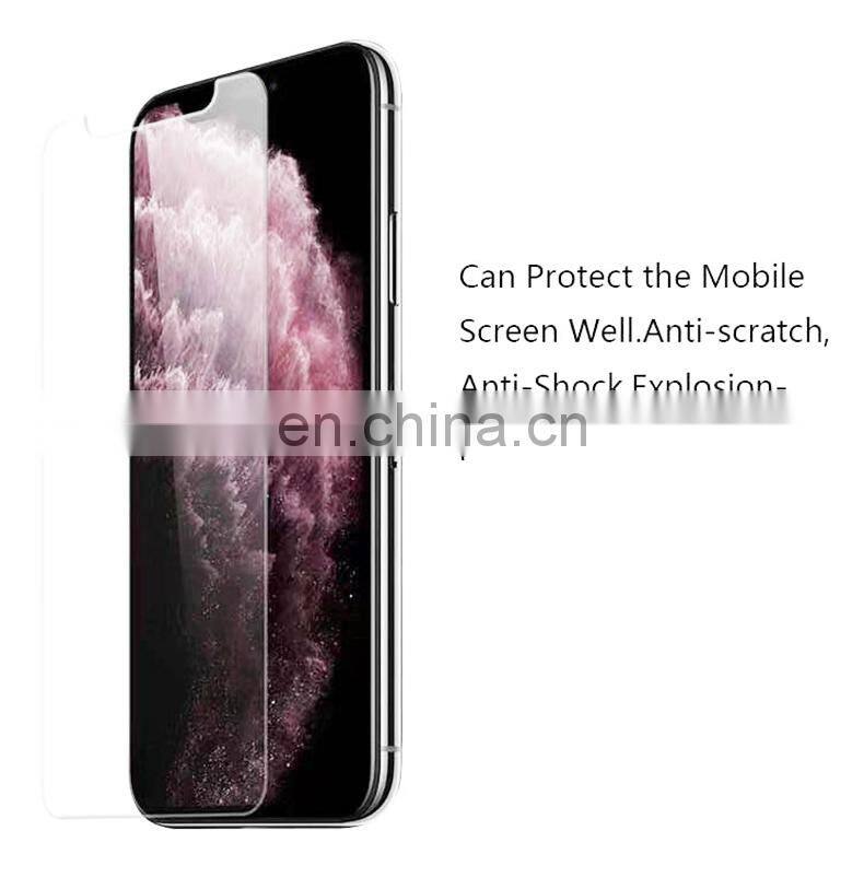 New hot-selling surface mobile phone screen for iPhone 6/7/8/11 pro max tempered glass screen protector Phone film