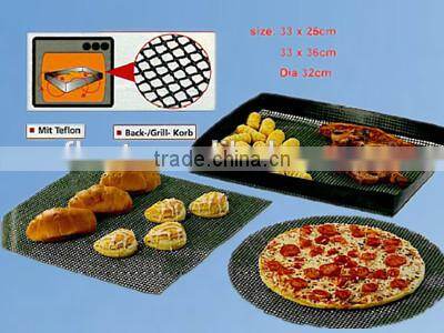 non-stick teflon BBQ baking grill sheet mats for microwave,oven and diswasher