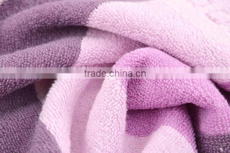 Factory direct sale cotton stain jacquard thick face towel