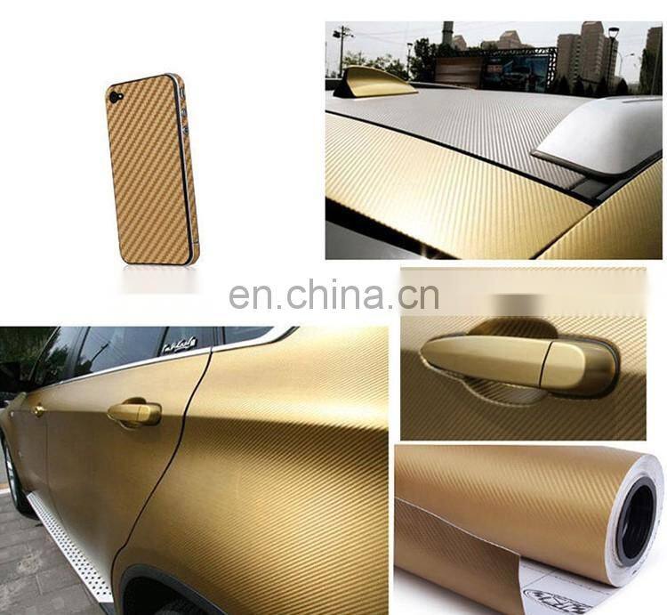 127cmX30cm 3D Carbon Fiber Vinyl Film Car Accessories Motorcycle Carbon Fibre Car Wrap Sheet Roll Film Sticker Decal Car Styling