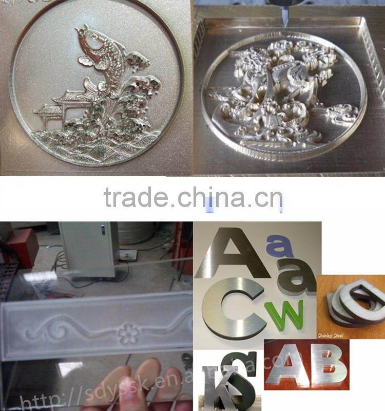 high hobby cnc advertising engraving cutting machine for advertising and wood