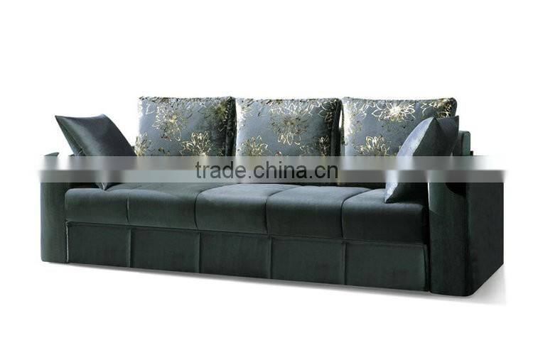 Brown Modern Bedroom Furniture Foldable Hotel Sofa Bed