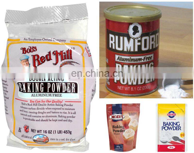 Automatic baking powder packaging machine auto baking flour bag pouch filling sealing packing equipment cheap price for sale