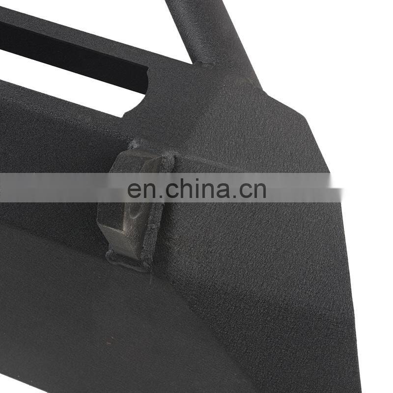 Car Black front bumper for Tacoma Steel bumper with U bar for Tacoma guard bull bar