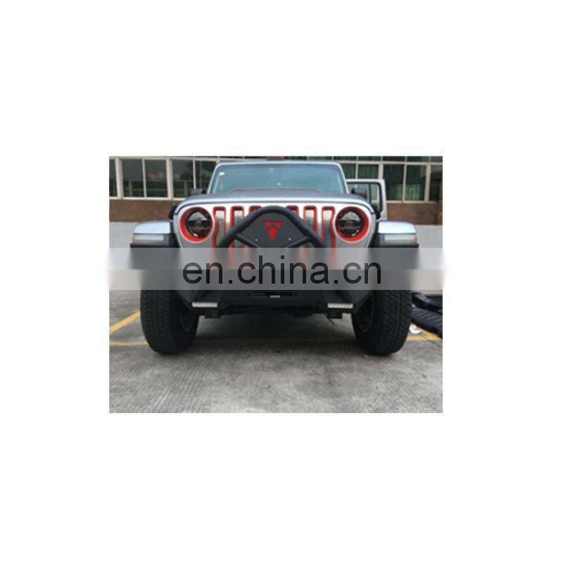2019 New Design Steel Front Bumper For Jeep Wrangler JL Accessories From Maiker