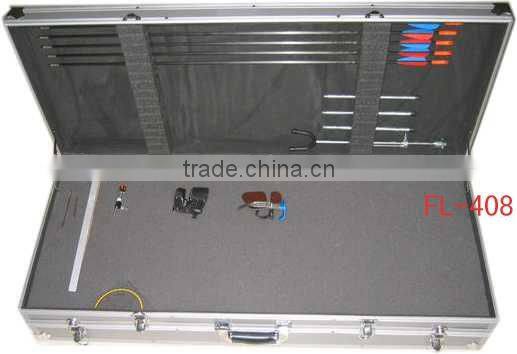 2013 new design UK style Aluminum instrument case with logo print