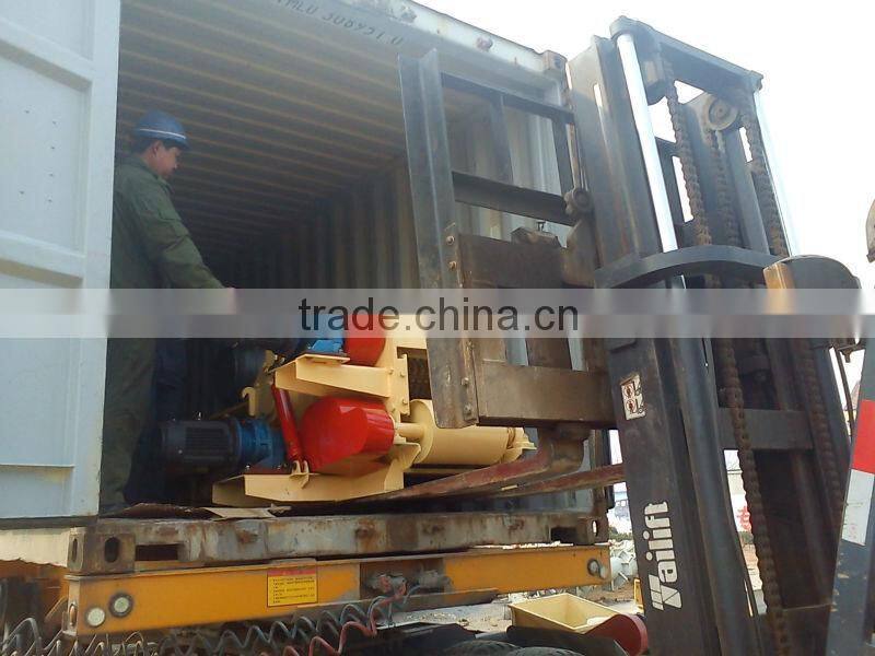 drum series wood chips log making machine for sale