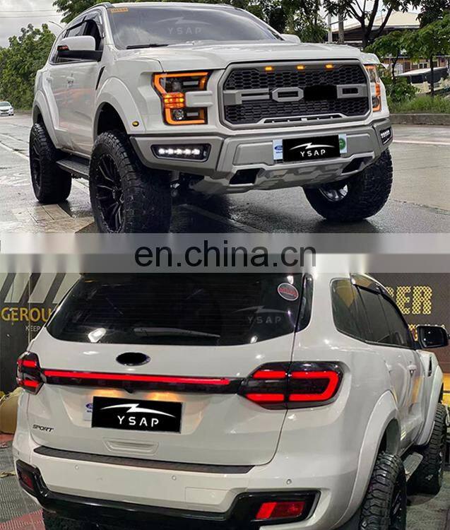 New design conversion body kit for Everest convert to F150 Raptor body kit