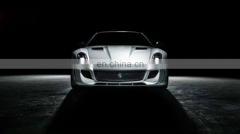 Runde 100% Fitment For Ferarri 599 Upgrade Vorsteiner Carbon Fiber Body Kit Front Bumper Front Lip Rear Bumper Side Skirts Spoil