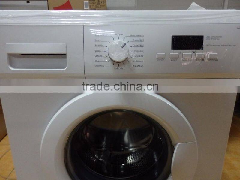 Washing Maching Laundry Front Lading with Spin-drying