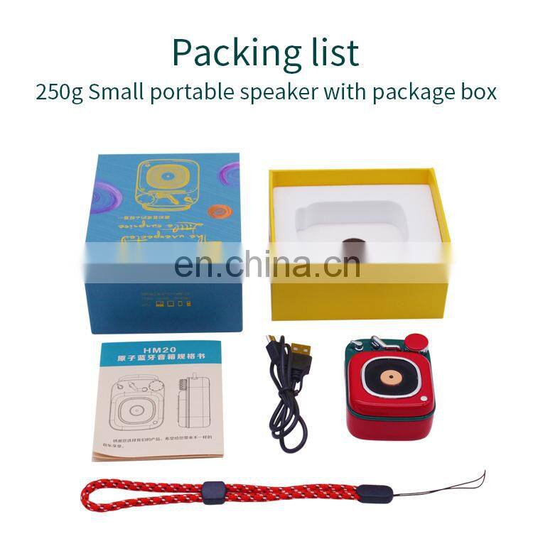 2020 new product mini portable HM20 classical BT audio wireless speaker