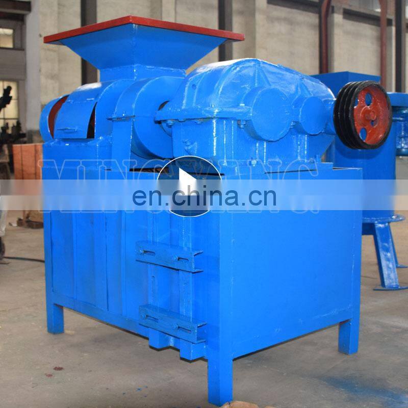 High Pressure Coking Coal Iron Ore Ball Charcoal Briquette Making Machine For Boiler Heating
