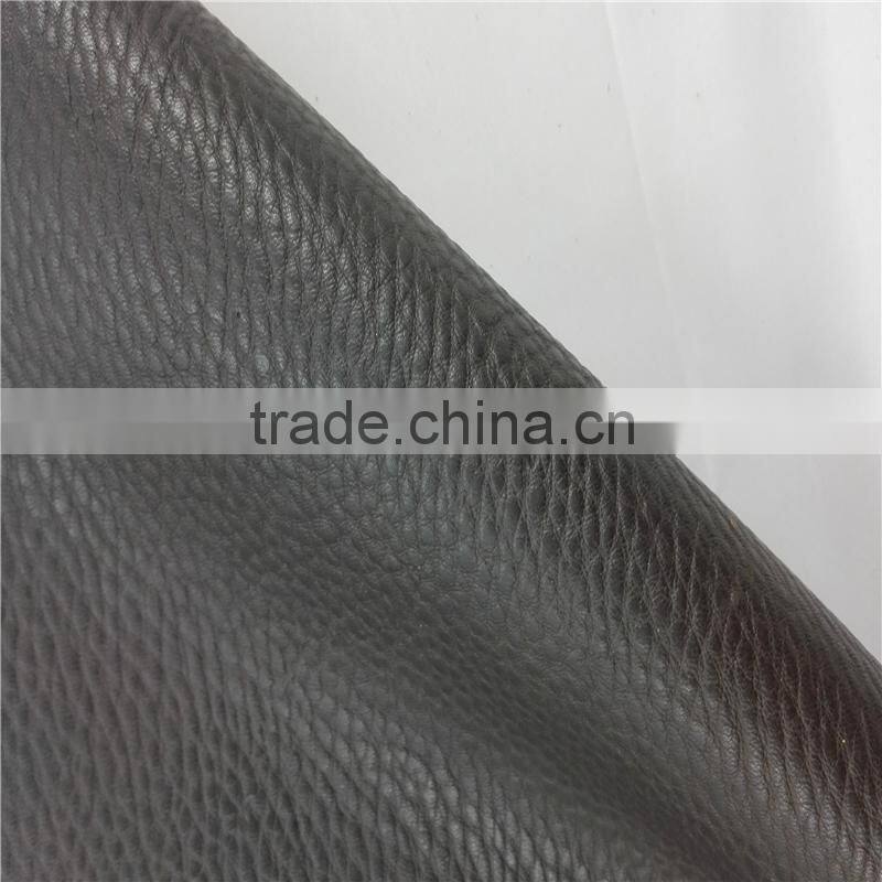 Genuine barton print cow split leather for safety shoes upper