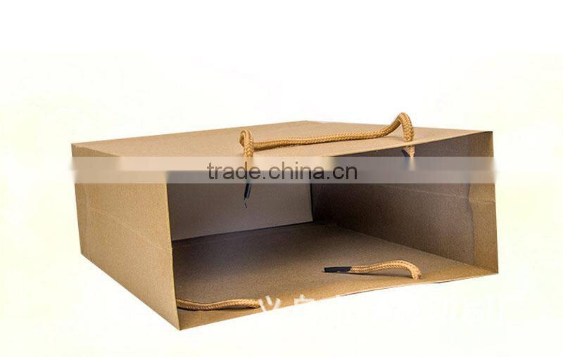 Custom printed full colors pantone bags printing brown paper kraft bag