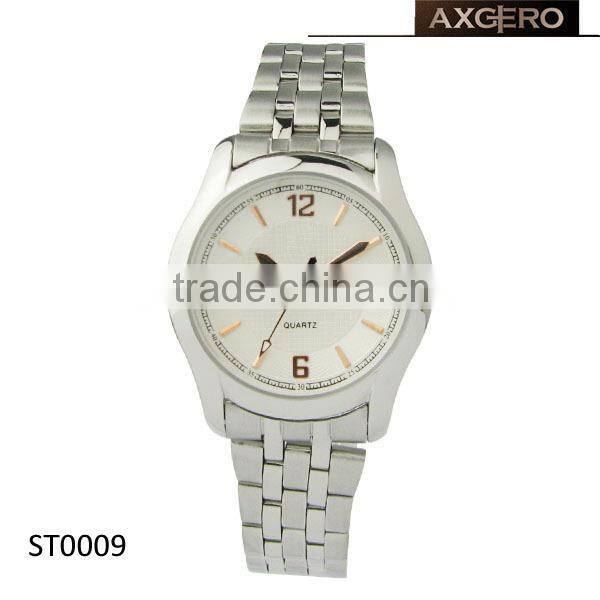 fashion stainless steel watch women with japan movement