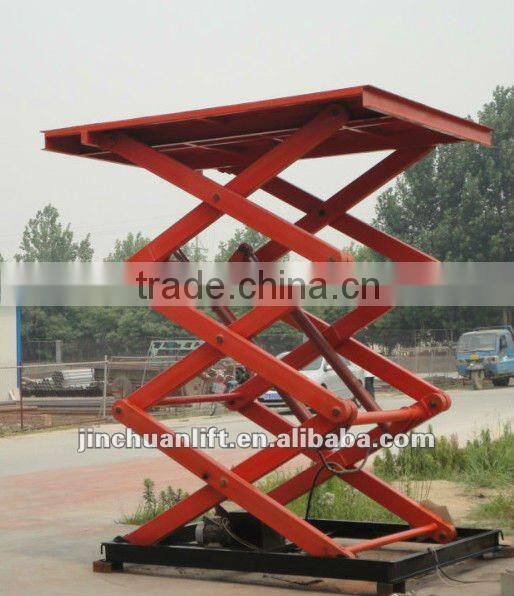 hydraulic scissor 4 ton car lift