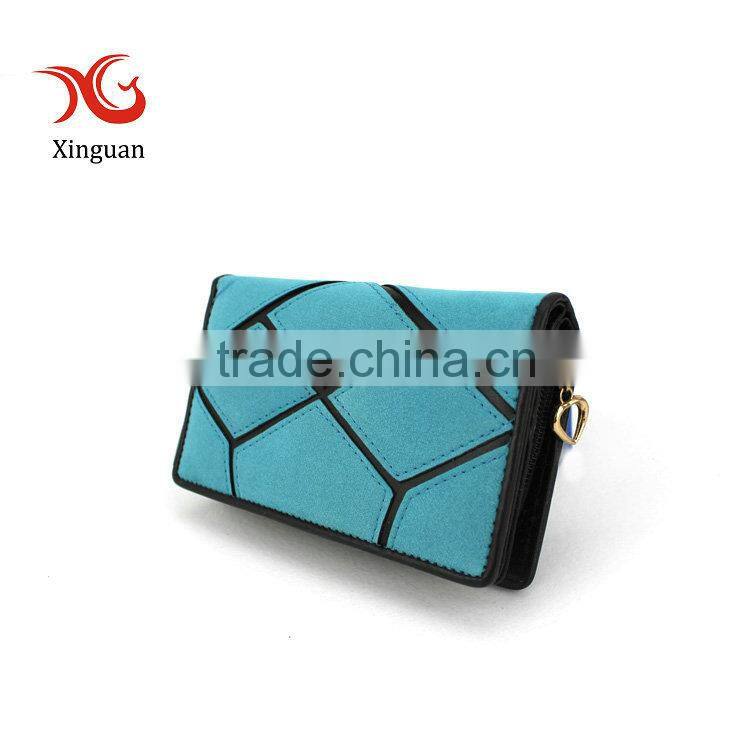 Woman wallet, beautiful lady wallet, new design PU wallet
