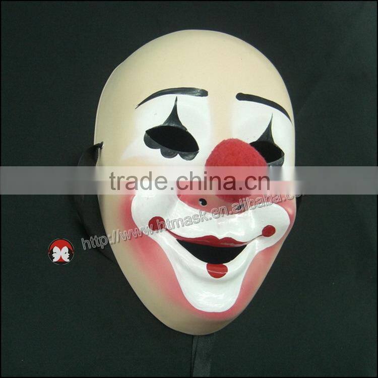 Hand pai sketchin Clown Prince of Crime Rigid Plastic Clown Mask Cartoon Show Mask Will Partyl Mask The Adults And Kids Can Wear