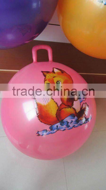 quadrate handle ball/bouncing ball/boucny hopper