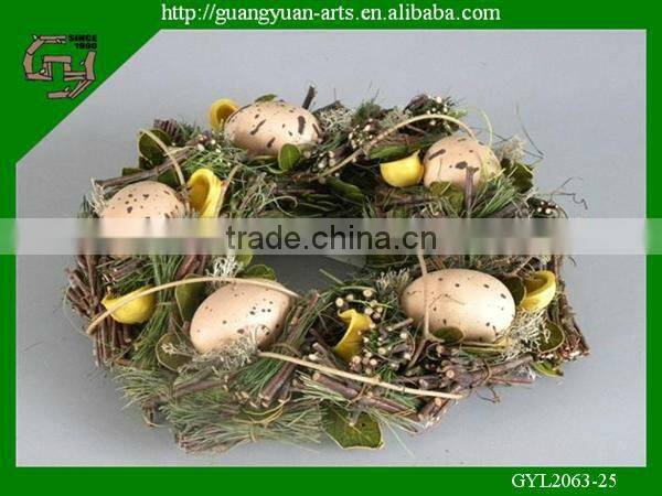 home decorative garland Easter egg wreath