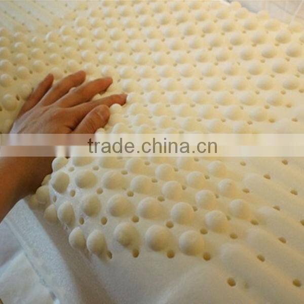 China manufacturer massage memory latex pillow 100% natural