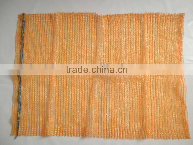 PE tape filament raschel mesh bag for fruit and vegetable
