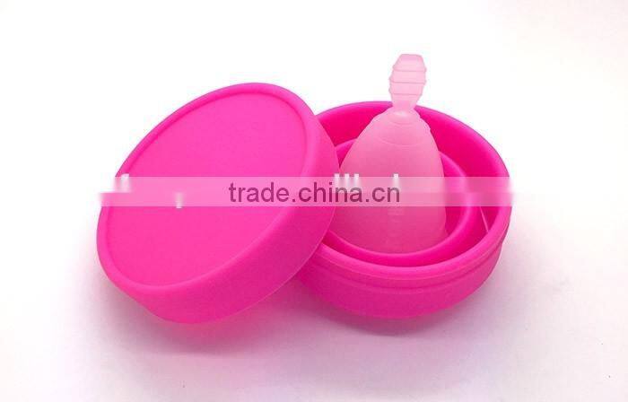 Silicon menstrual cup