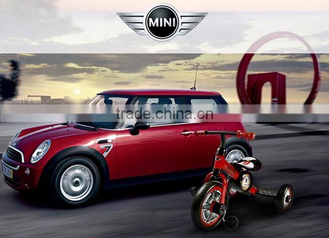 Rastar wholesale kids toys MINI licensed 3 wheel kids toy balance bike