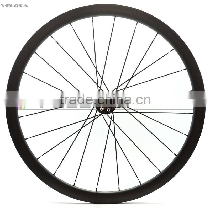 hot saling 2 Years warranty road bike 30mm disc 25mm wide clincher wheel,disc braking wheel 700C wheels with novatec hub