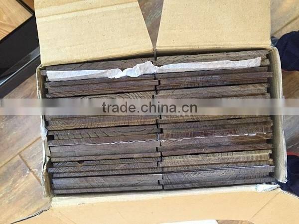 vintage fashion Chinese teak parquet flooring