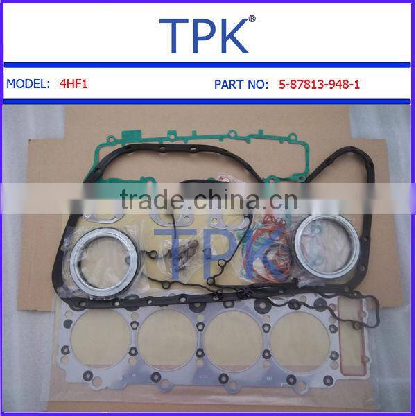 High quality Isuzu 4HG1T overhaul Gasket kit , overhauling gasket set manufacturer