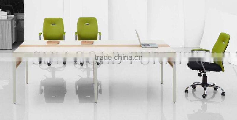 Luxury Wood Oval Desk Top Office Meeting Conference Room Table(SZ-MT099)