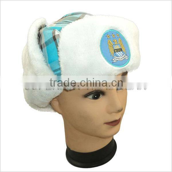 2013 latest custom design camouflage artificial winter caps and lei feng caps